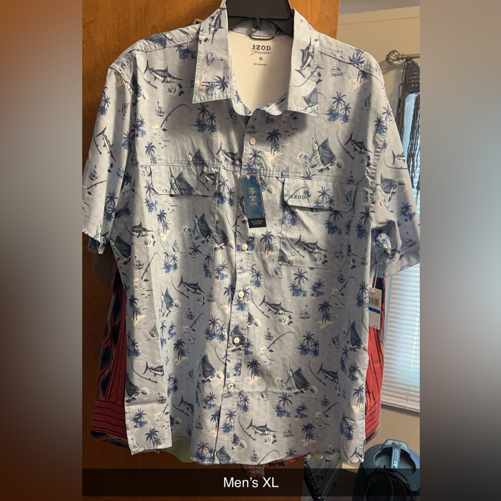 Izod button up